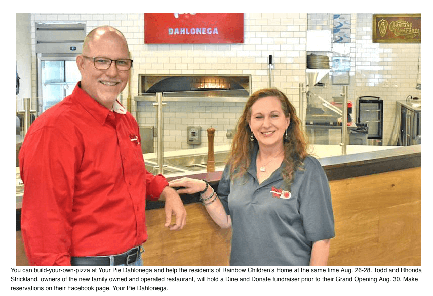 pizza franchise with purpose