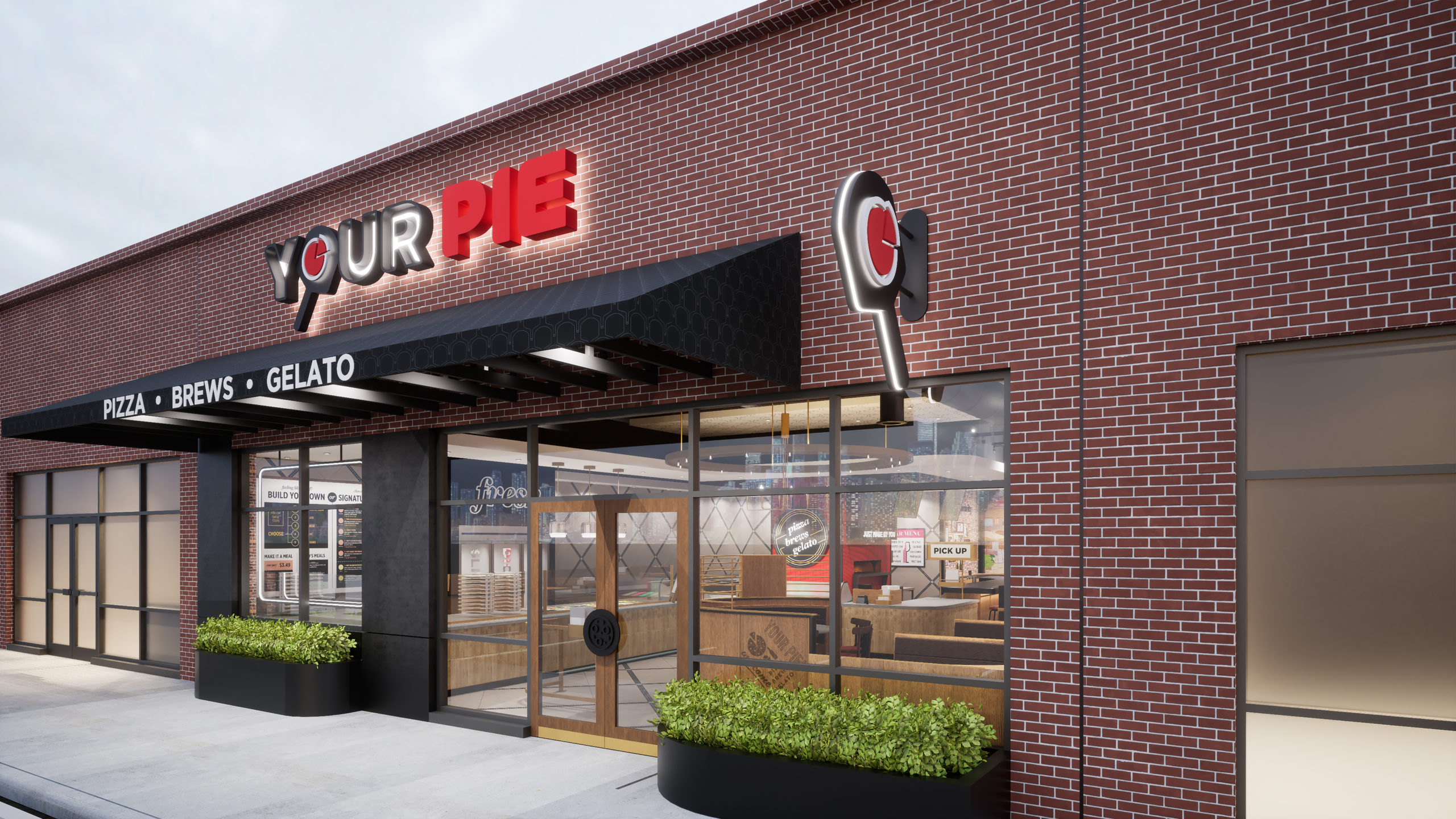 Exterior of Your Pie Pizza Franchises For Sale