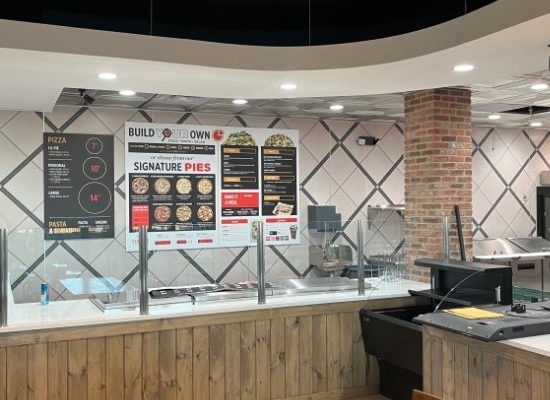 Pizza Counter Layout