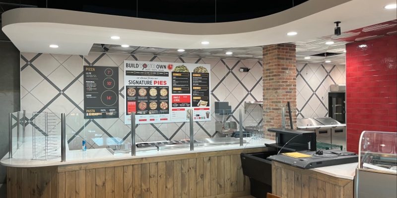 Pizza Counter Layout